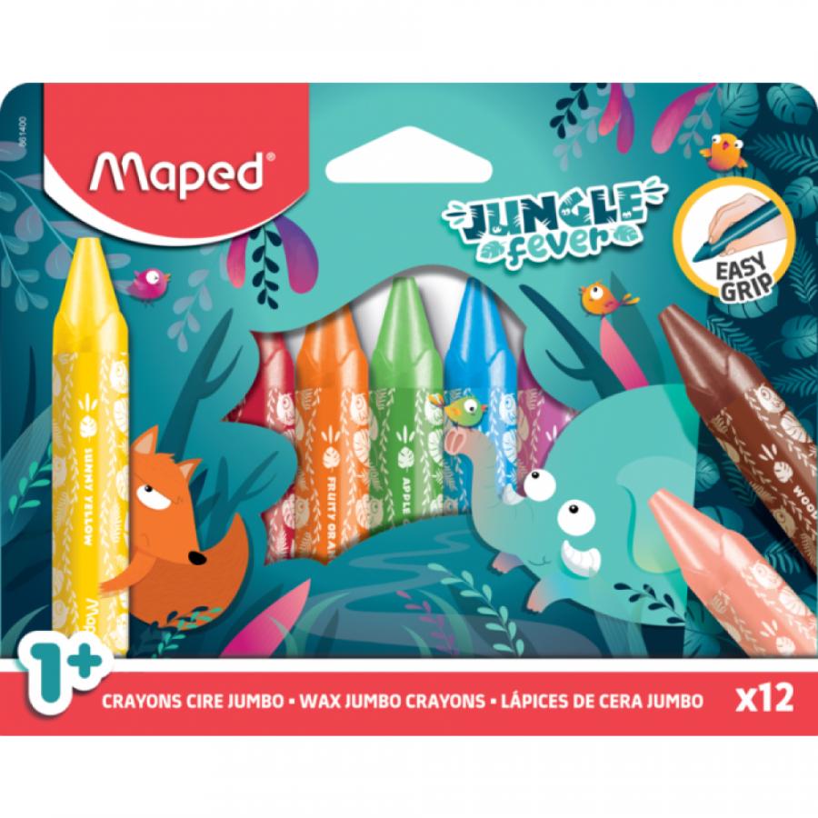 Мелки восковые Maped 