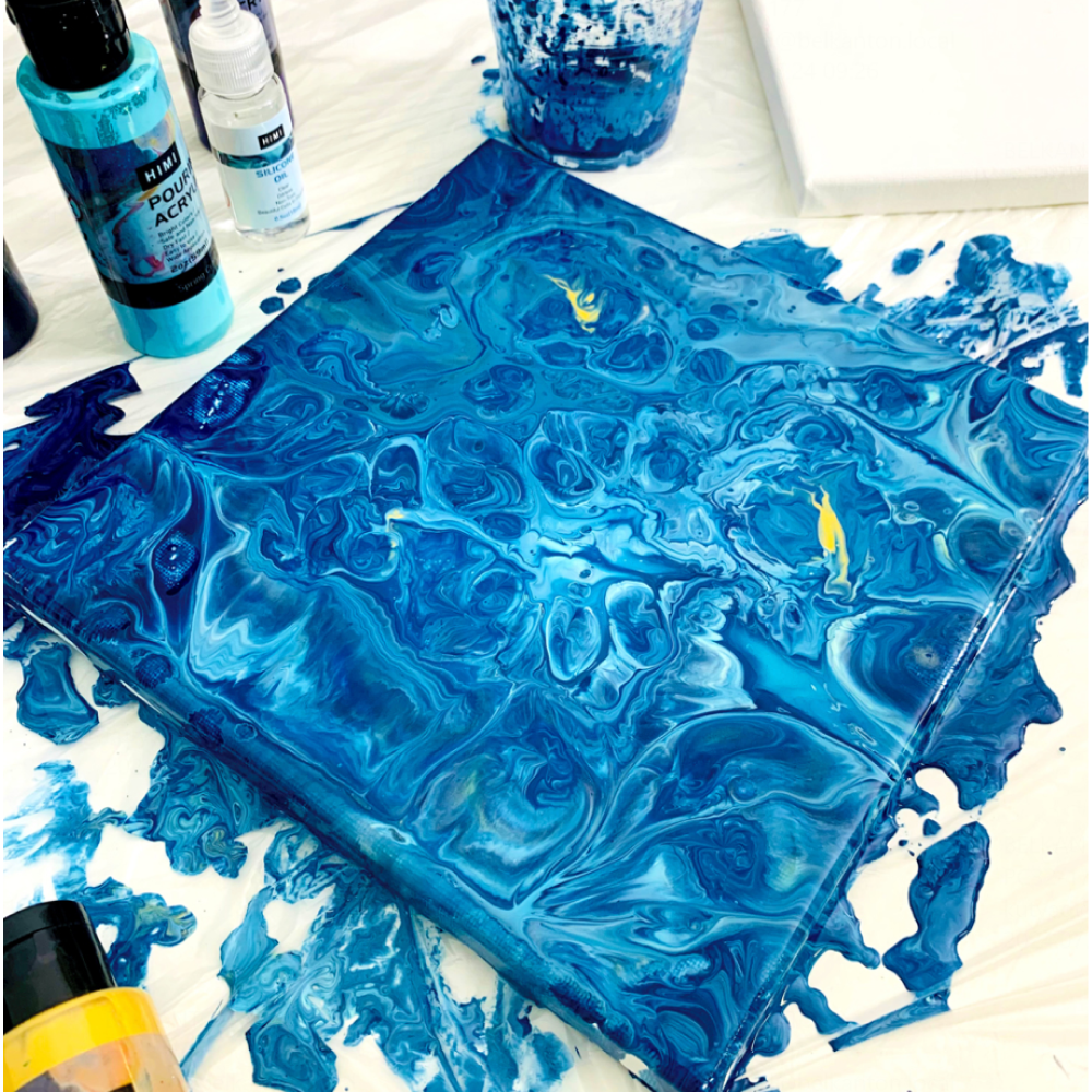 Краски акриловые для пуринга 