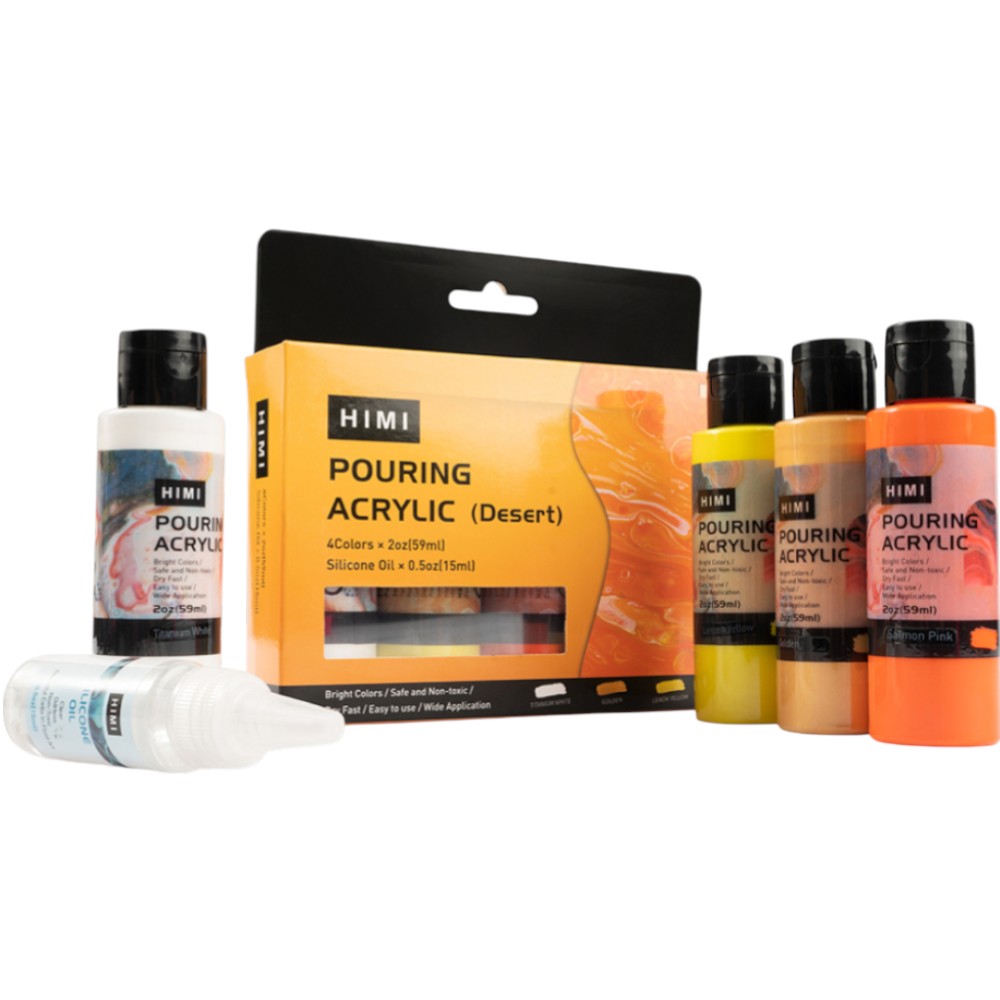 Краски акриловые для пуринга 