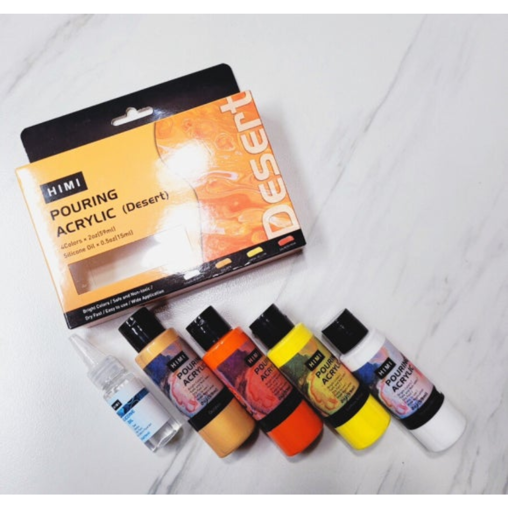 Краски акриловые для пуринга 