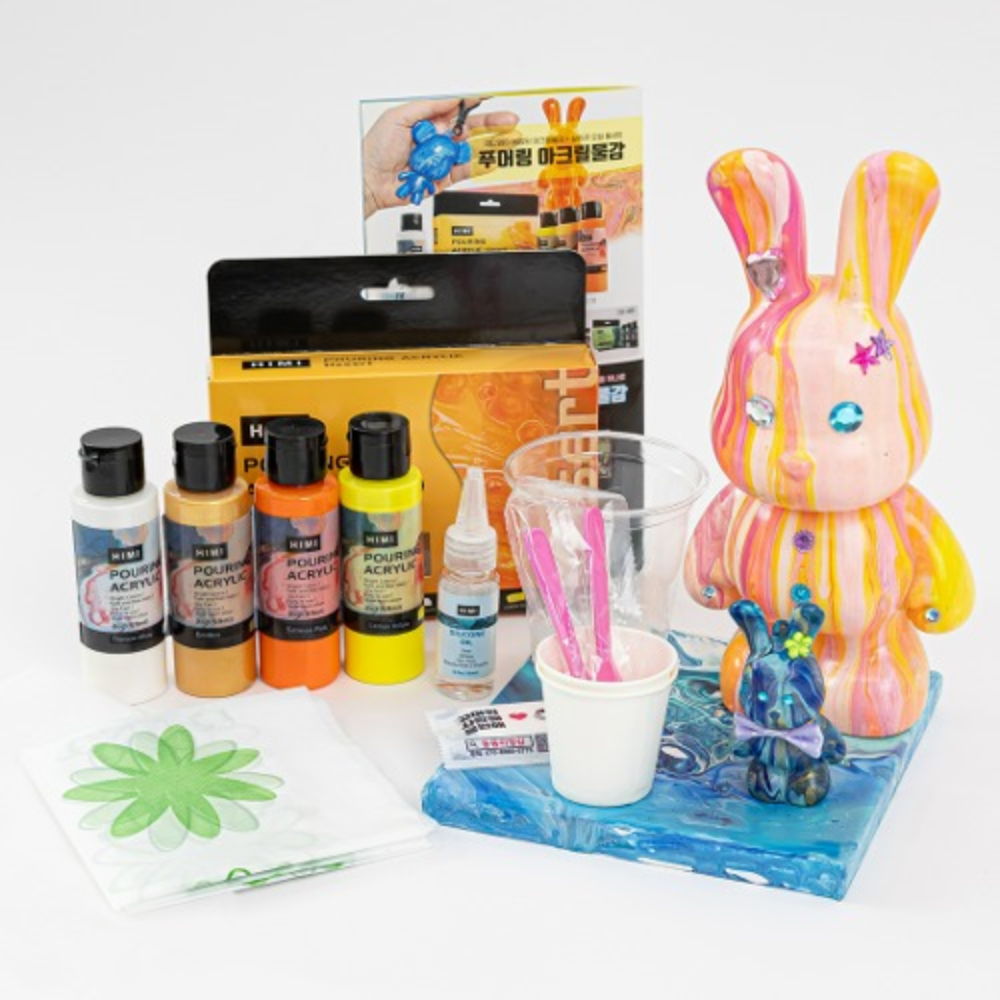 Краски акриловые для пуринга 