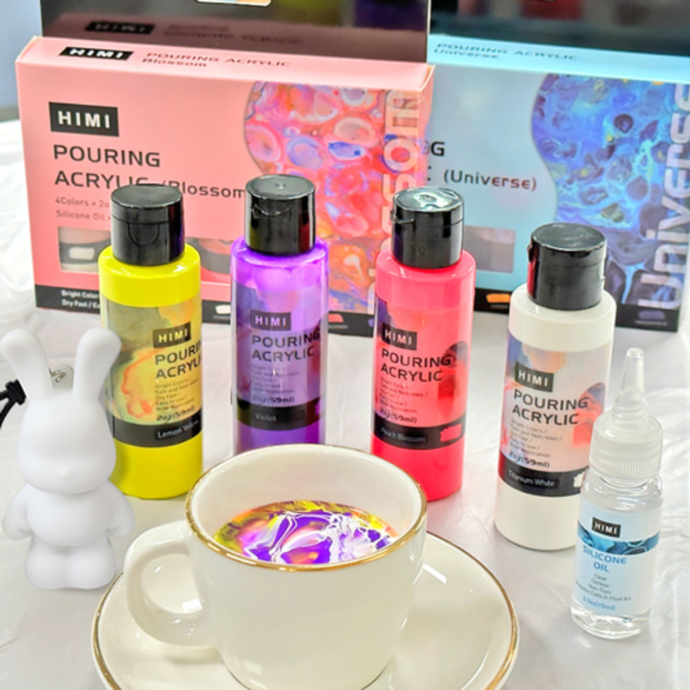 Краски акриловые для пуринга 