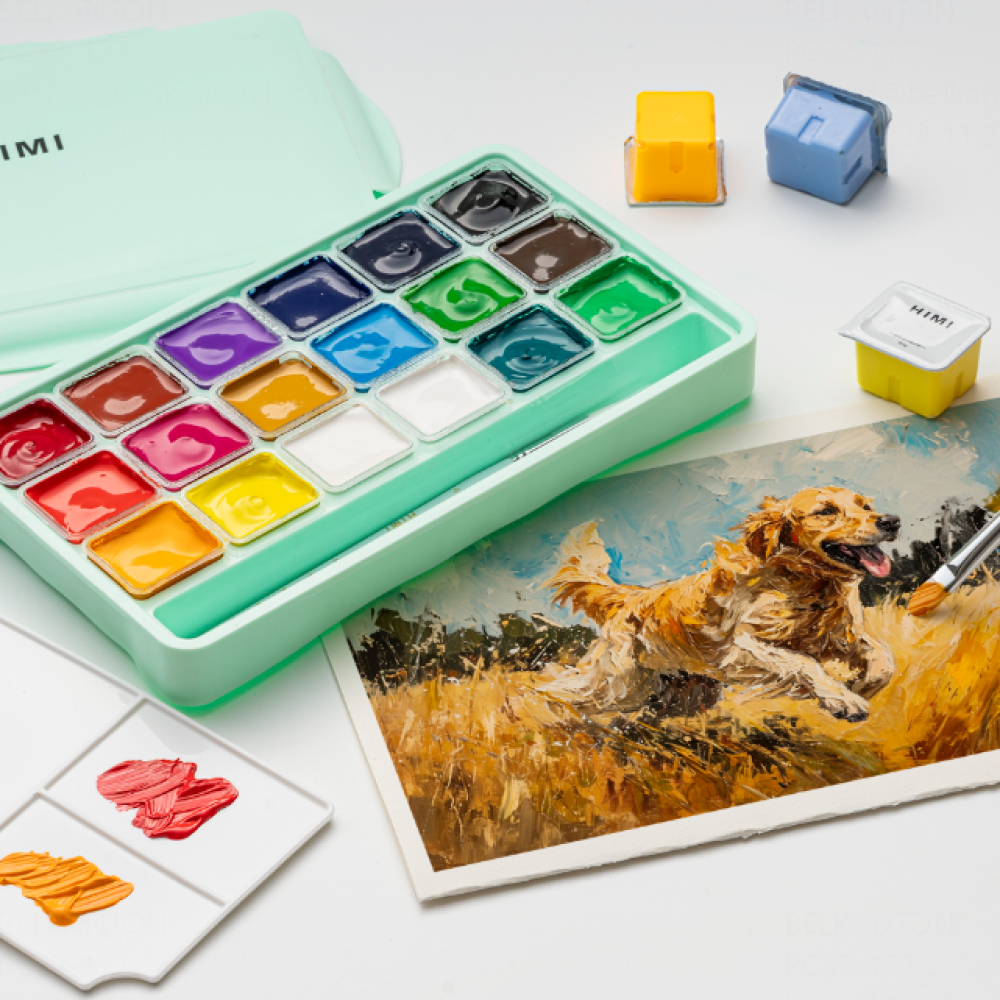 Краски гуашевые 