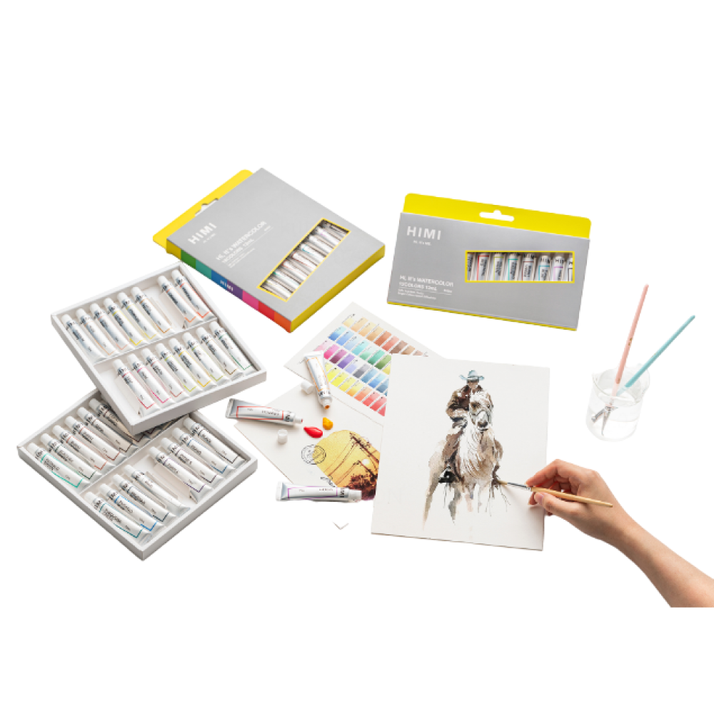 Краски акварельные 