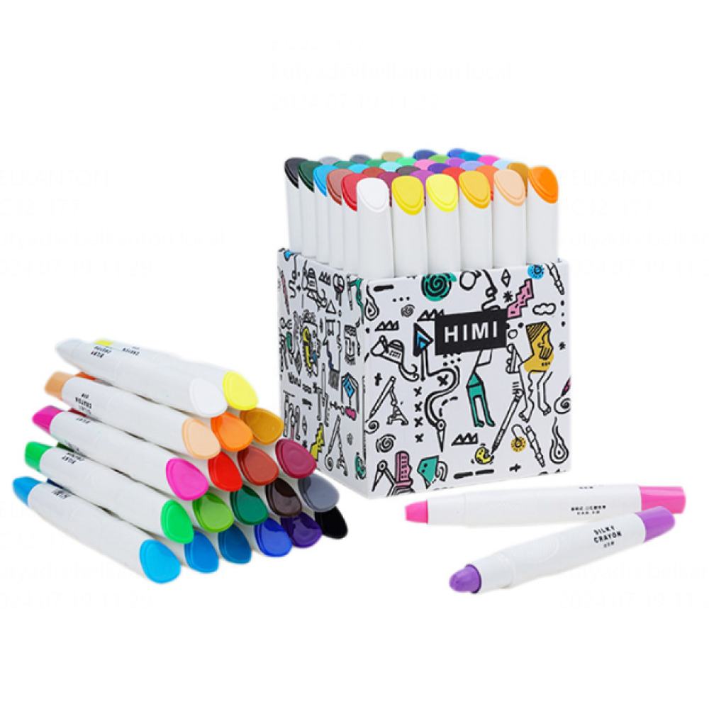 Мелки восковые 