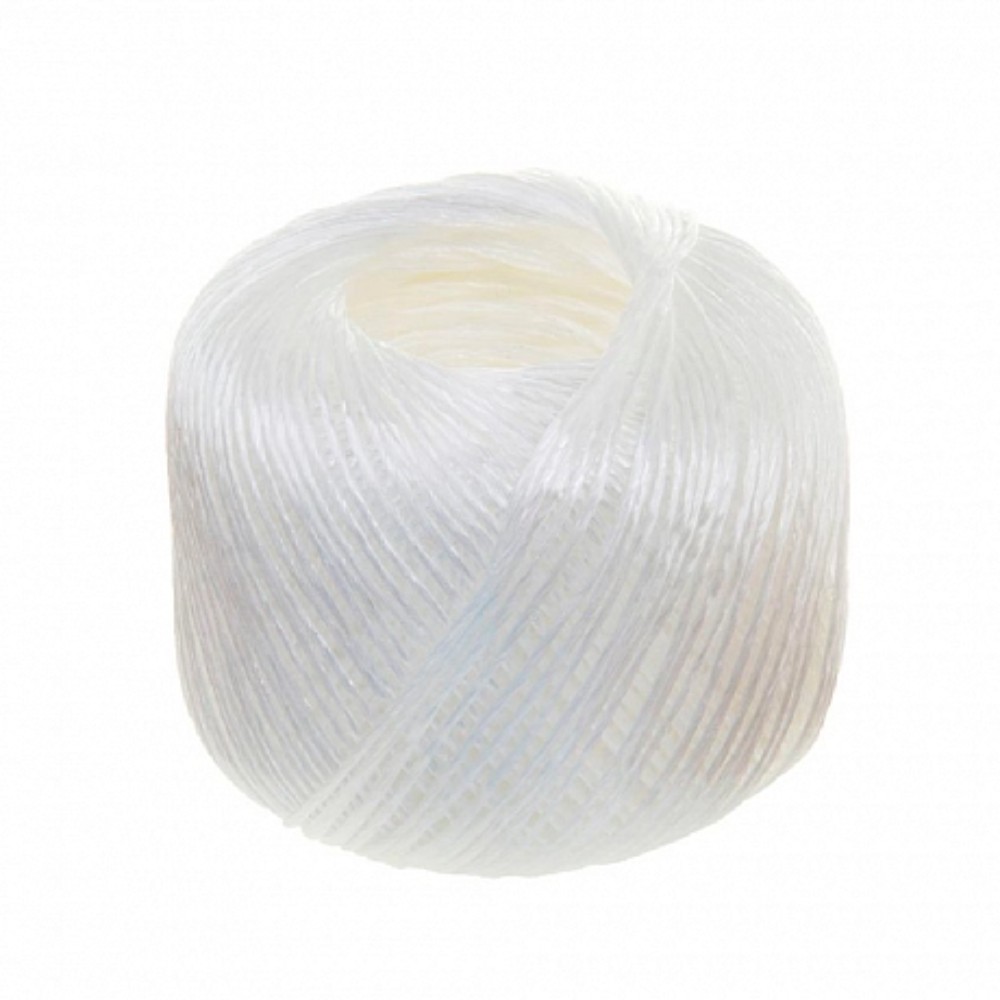 Шпагат полипропиленовый, 800 текс, 130м, белый