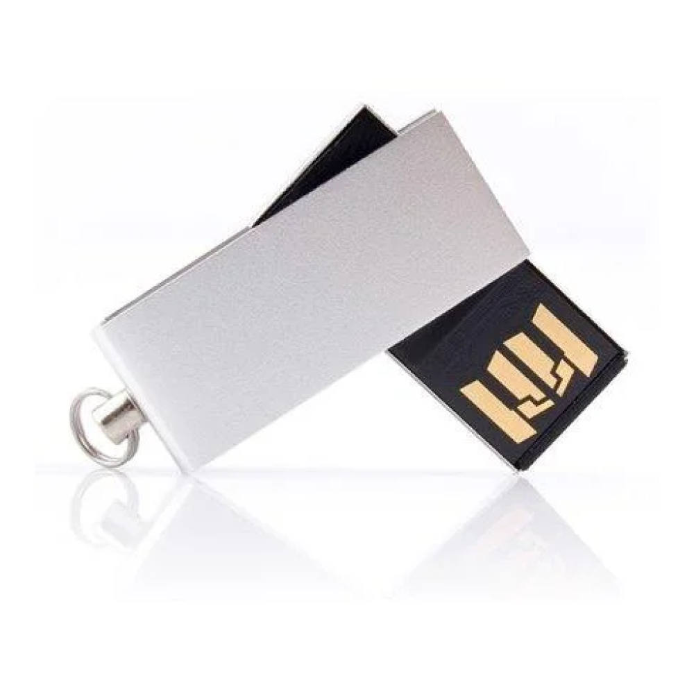 USB Flash 2.0 16 Gb VDM-055, пластик, метал, белый