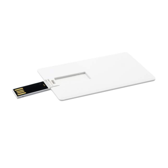 USB Flash 2.0 16 Gb VDK-009, пластик, кредитка, белый