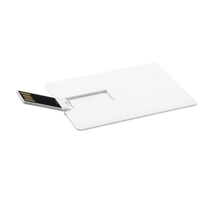 USB Flash 2.0 16 Gb VDK-009, пластик, кредитка, белый
