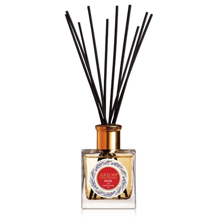 Аромадиффузор Areon Home perfume sticks роза и масло лаванды, 150 мл