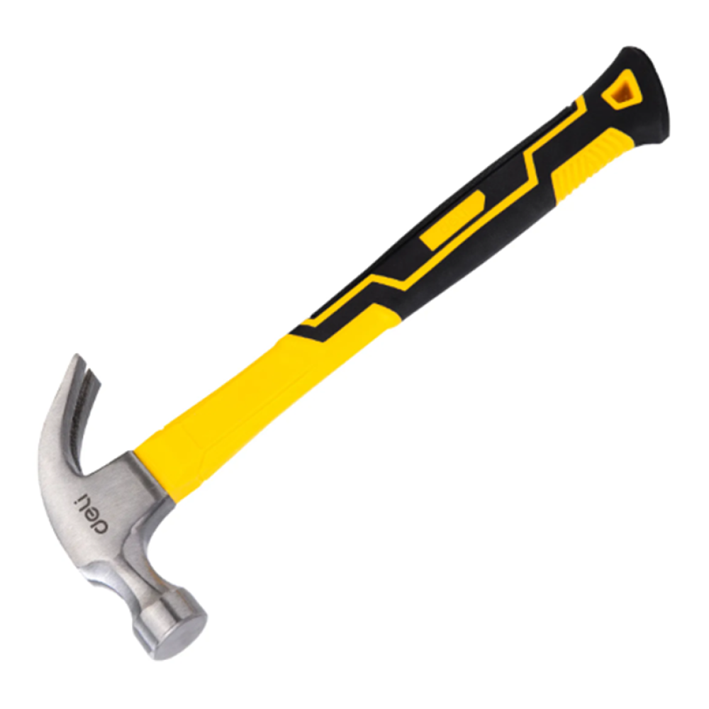 Молоток-гвоздодер Deli 