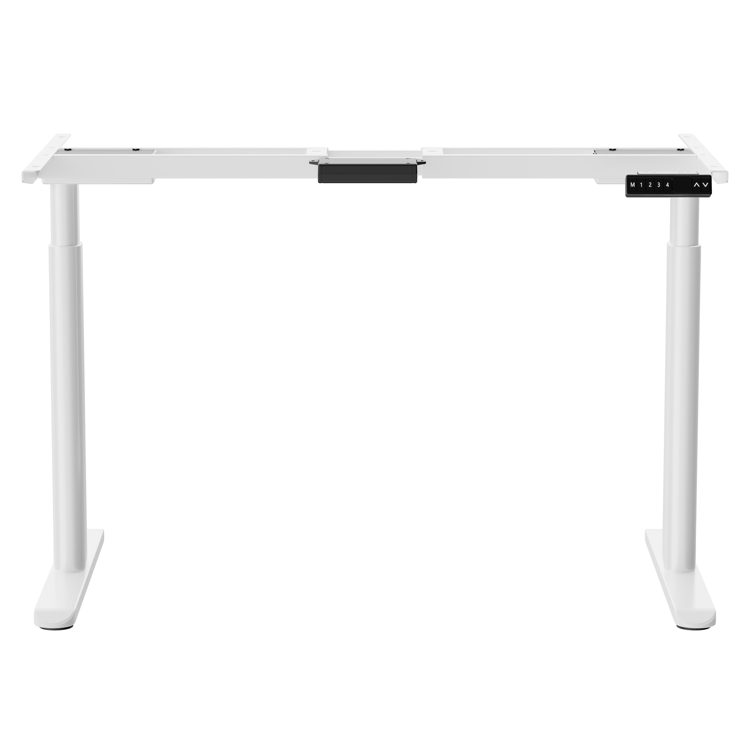 Каркас стола с электроприводом двухмоторный AOKE, Well Desk OVAL (AK02YJYT-ZT2-M02-WT)
