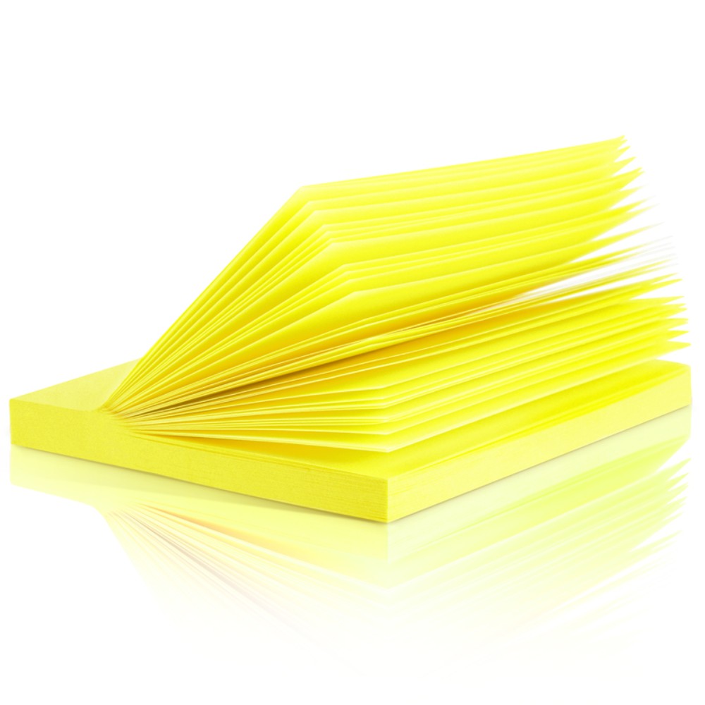 Бумага для заметок на клейкой основе 