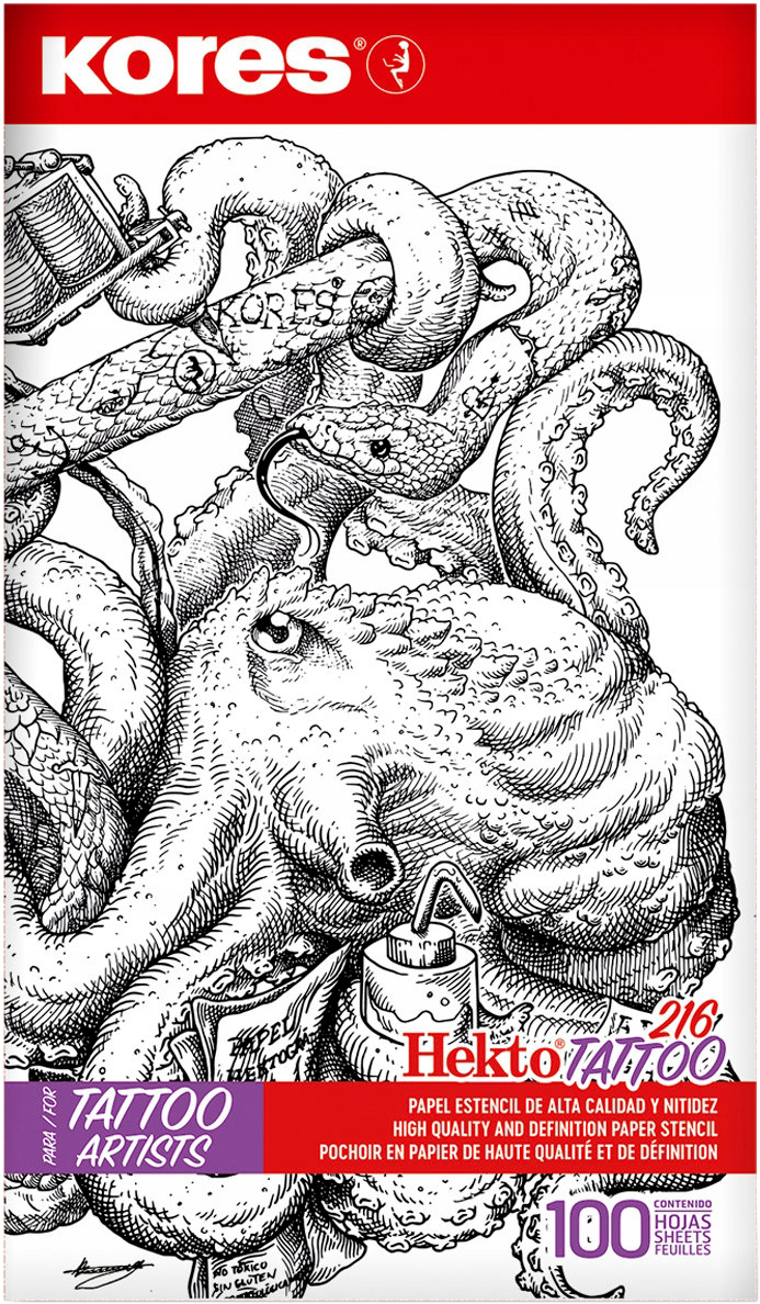 Бумага копировальная для татуировок 