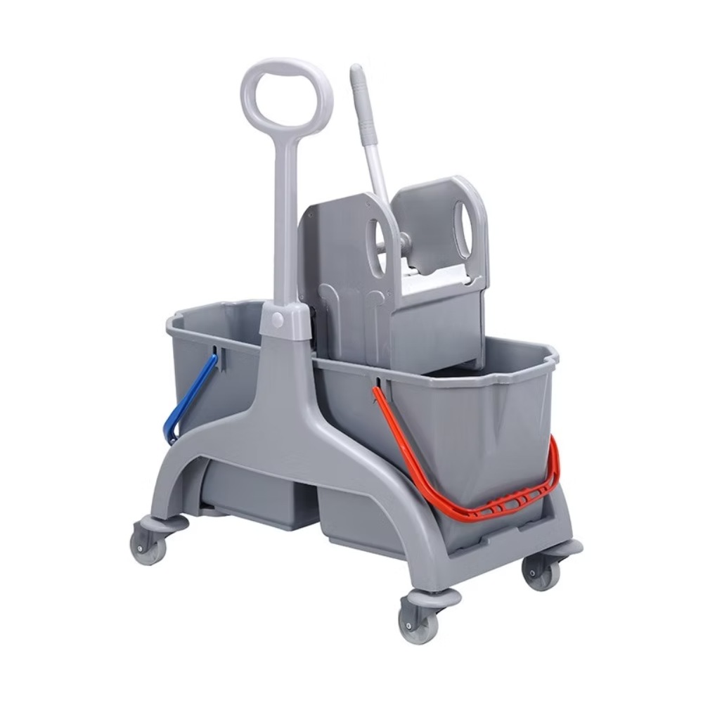 Тележка комплексная 2х18л с отжимом и транспортной ручкой