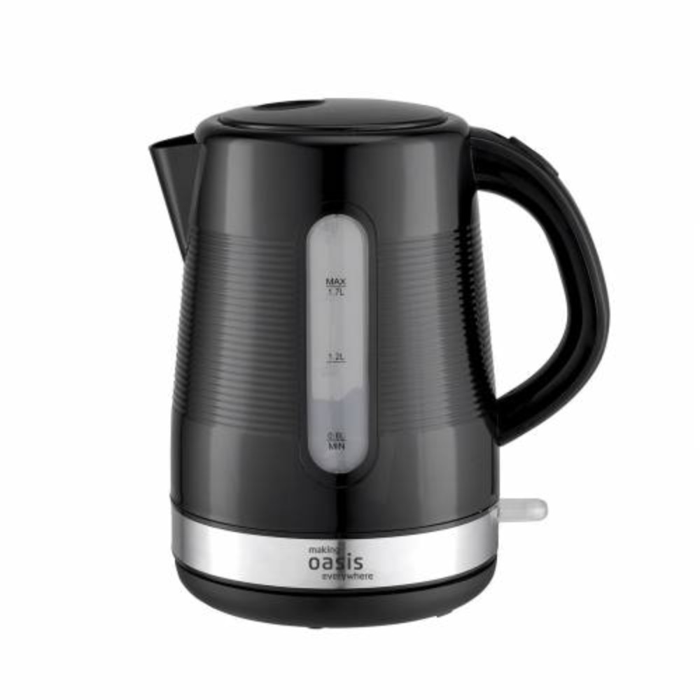 Электрочайник Oasis K-1PB, пластик, черный
