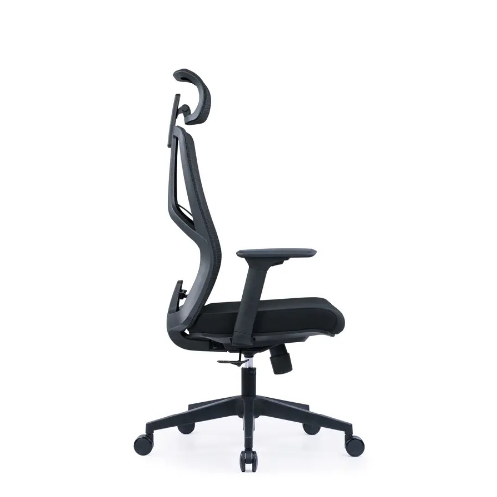 Кресло для руководителя SitZone CH-359A сетка/ткань, черный