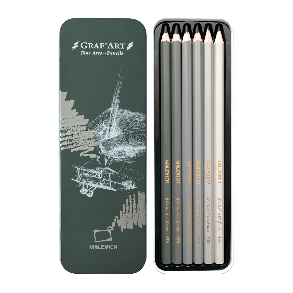 Карандаш графитный матовый 