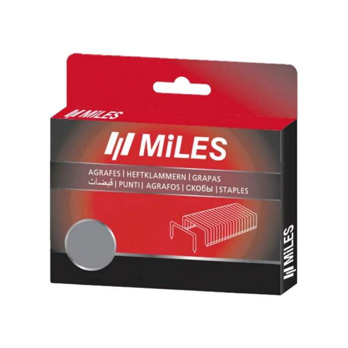 Скоба Miles №4, 12 мм, 1250 штук