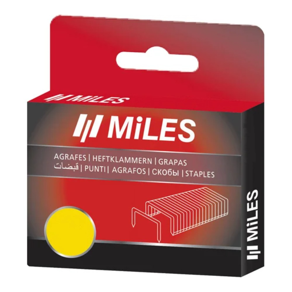 Скоба Miles TR-13, 8 мм, 1000 шт