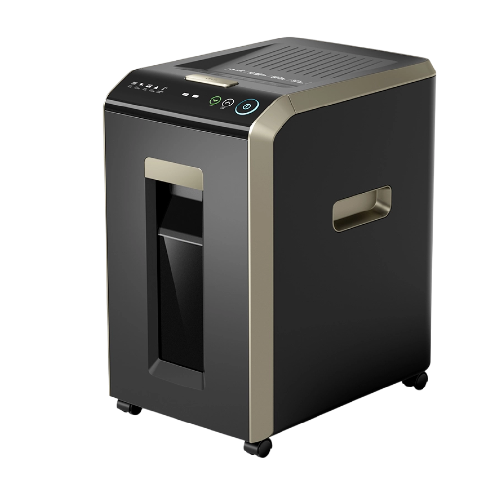 Уничтожитель Deli ET088/T088, черный, золотой