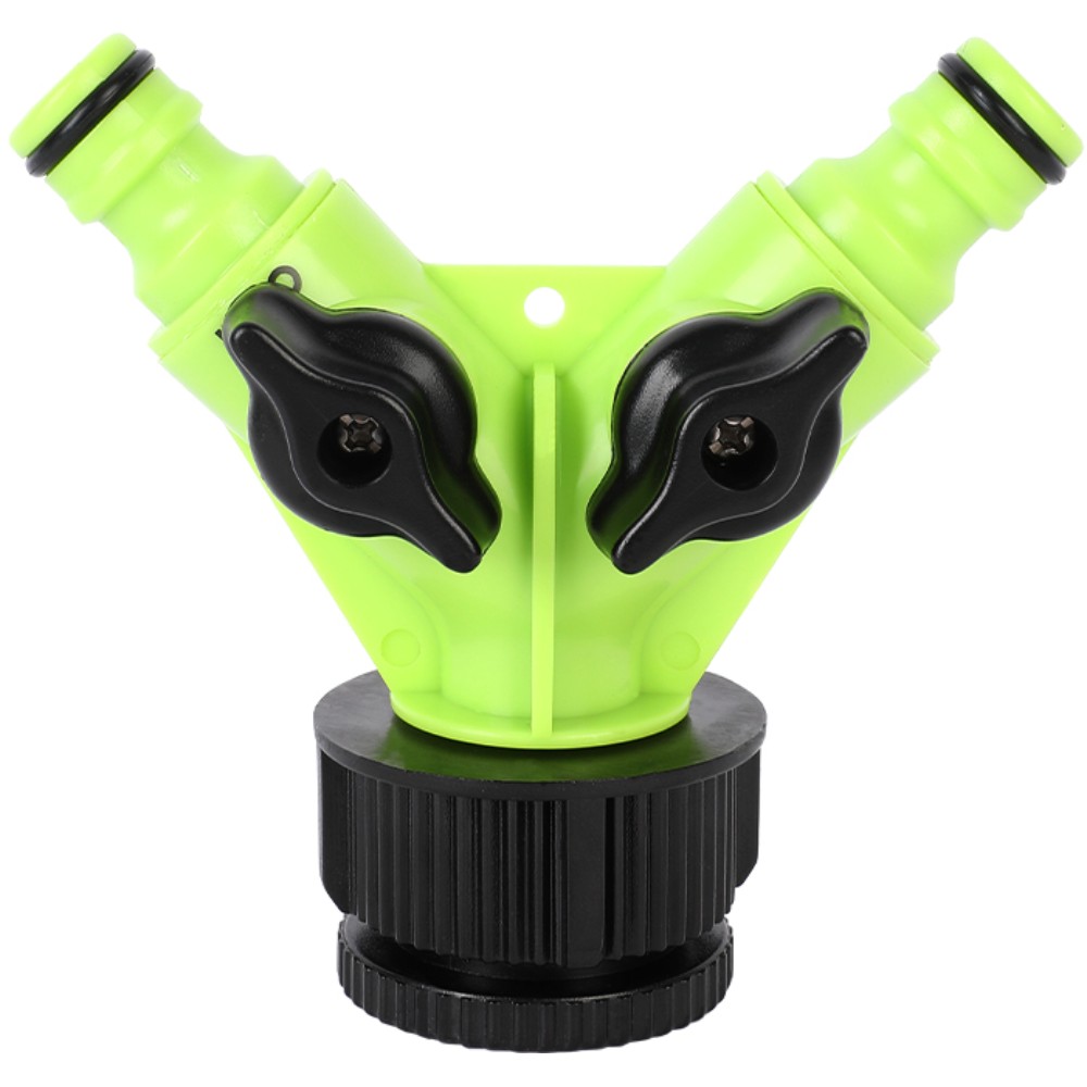 Распределитель поливочный двухканальный Deli GS EDL8797, 3/4