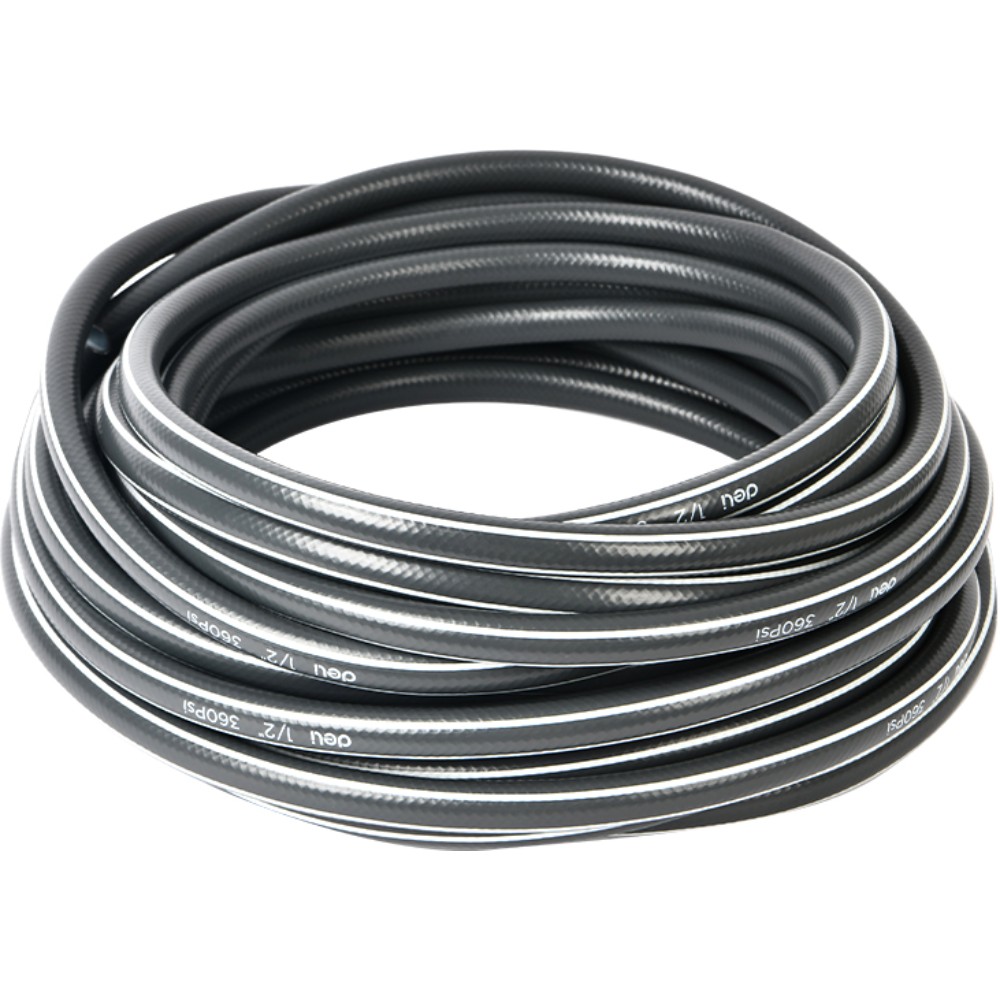 Шланг поливочный армированный четырёхслойный Deli GS EDL8072-15, 1/2