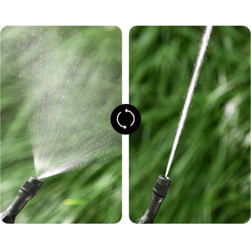 Опрыскиватель Deli GS DL581110, помповый, 10 л, зеленый, черный