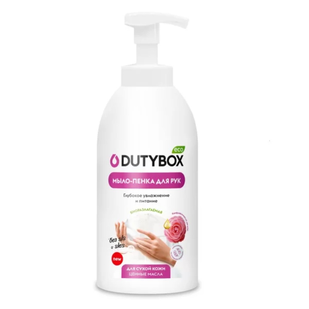 Мыло-пена Dutybox Камелия, экологичное, 500 мл