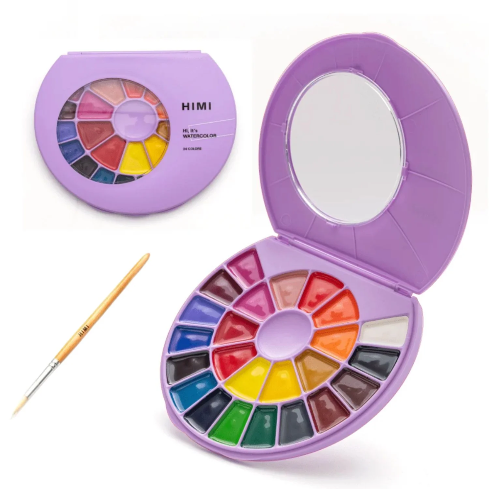 Краски акварельные 