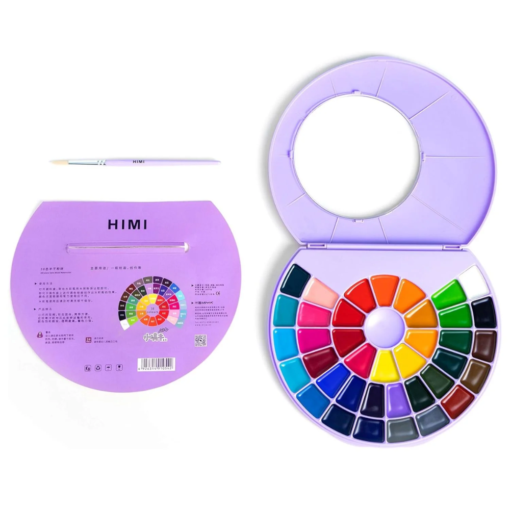 Краски акварельные 