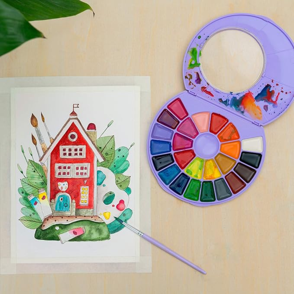 Краски акварельные 