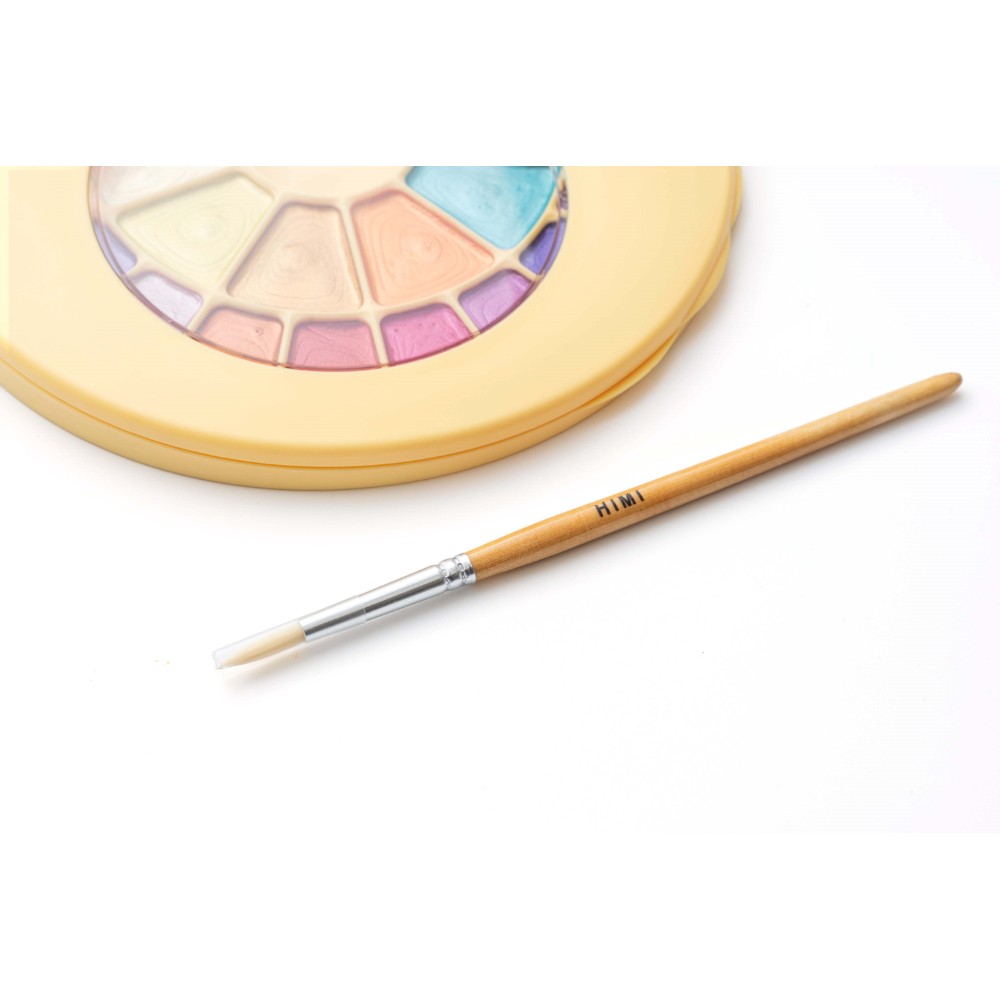 Краски акварельные металлик 