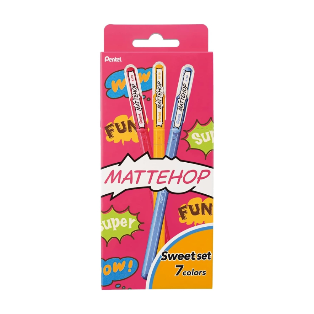Набор ручек гелевых Mattehop 