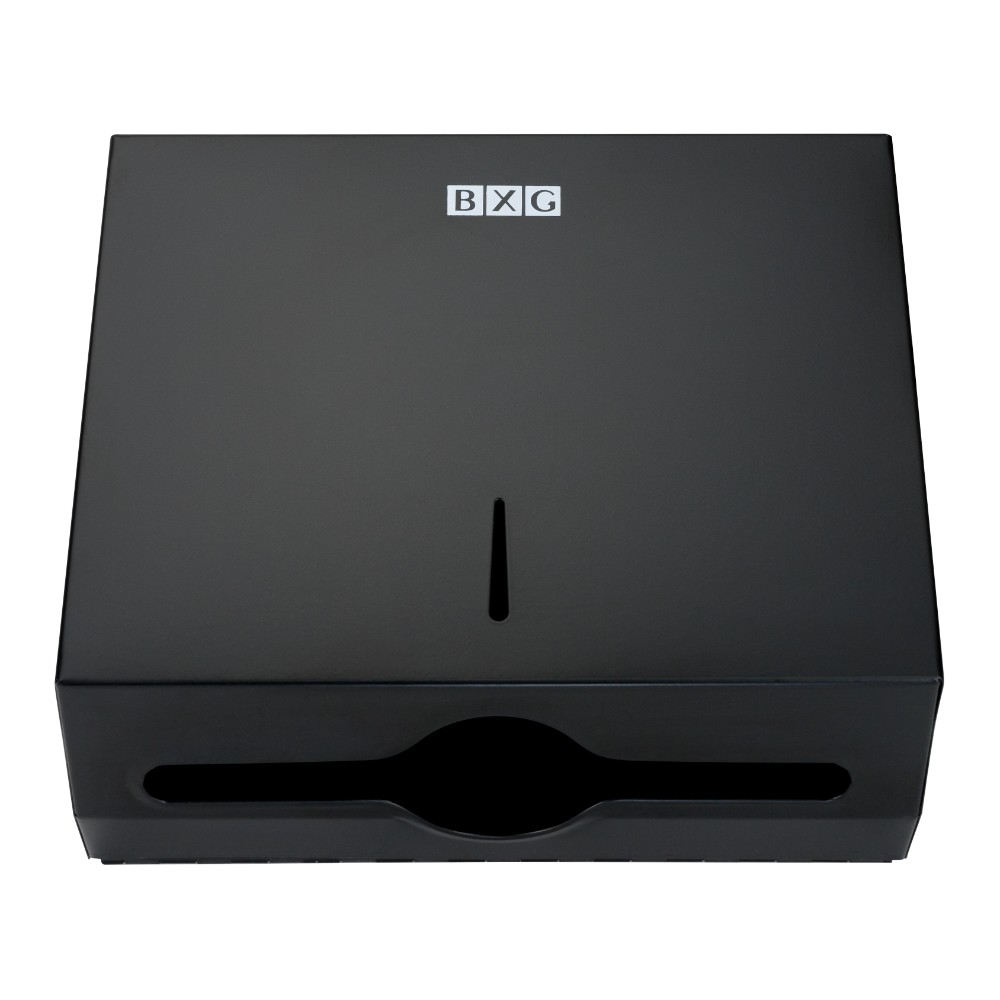 Диспенсер BXG-PD-5003B для полотенец листовых, металл, черный, матовый