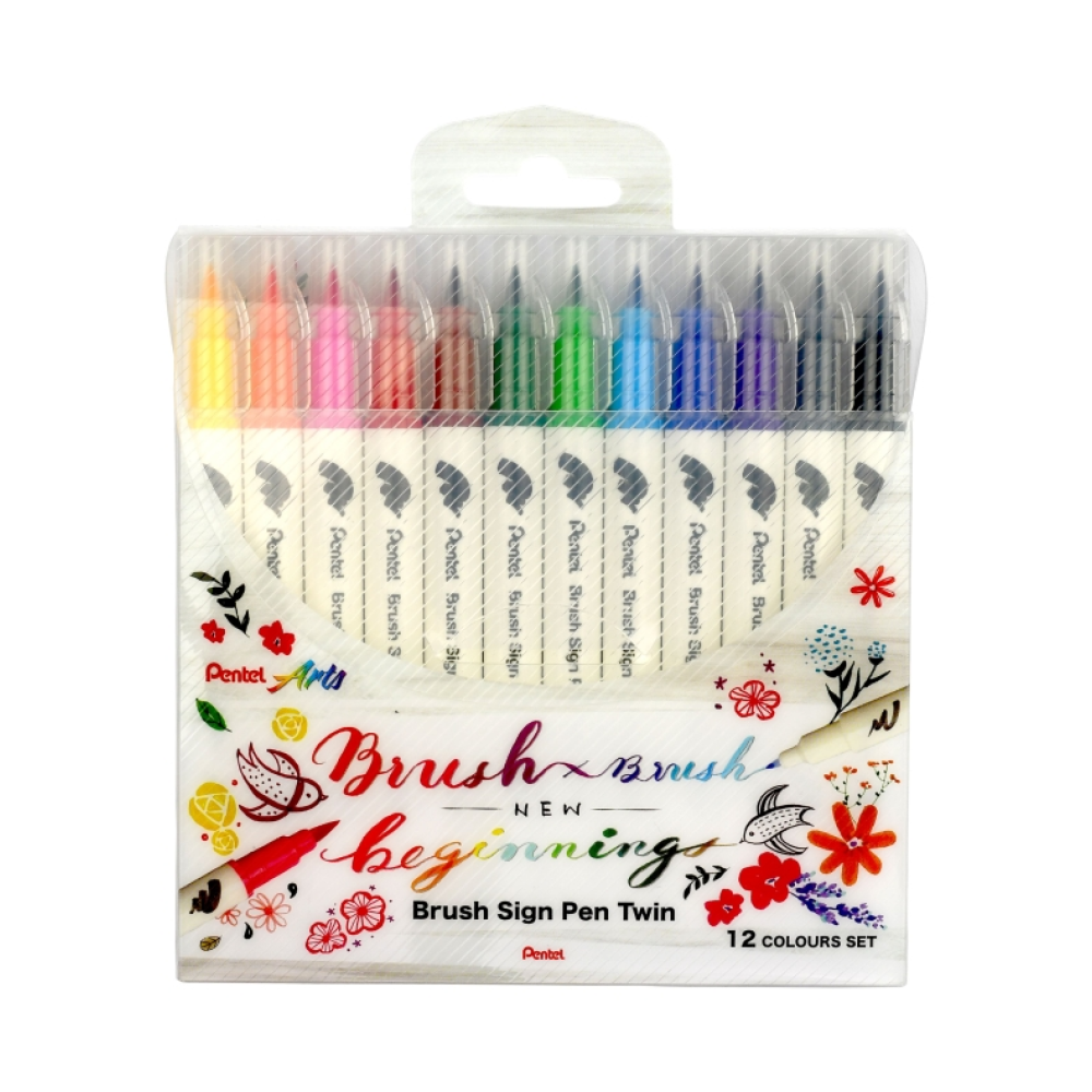 Маркер-кисть 