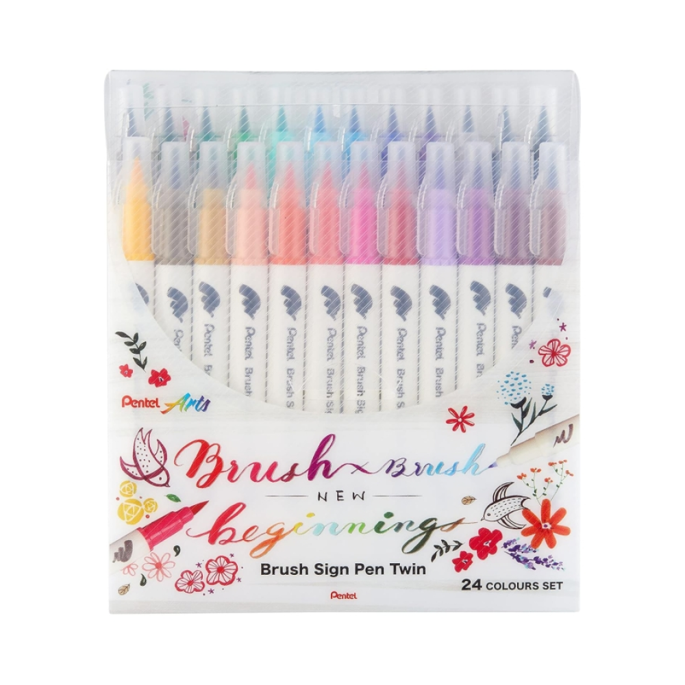 Маркер-кисть 