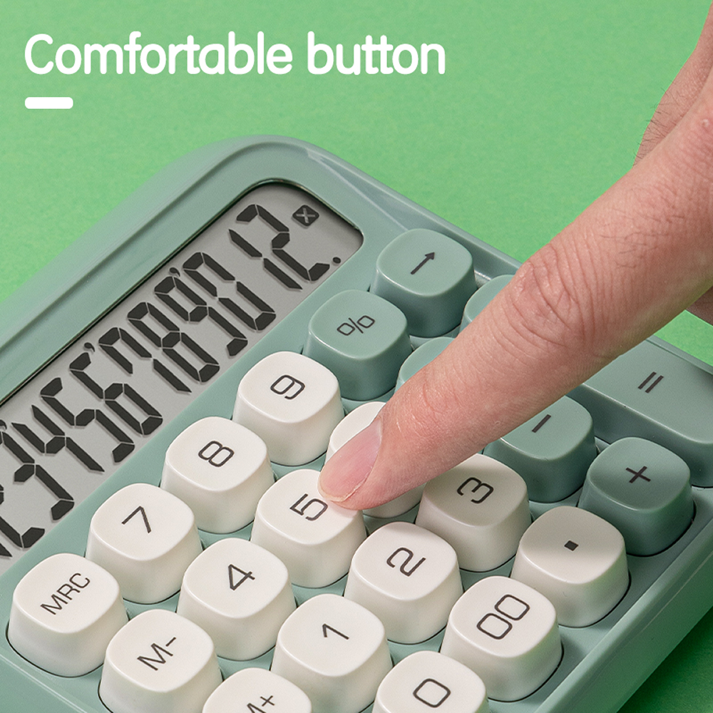 Калькулятор настольный EM36 Deli, 12-разрядный, пластик, розовый