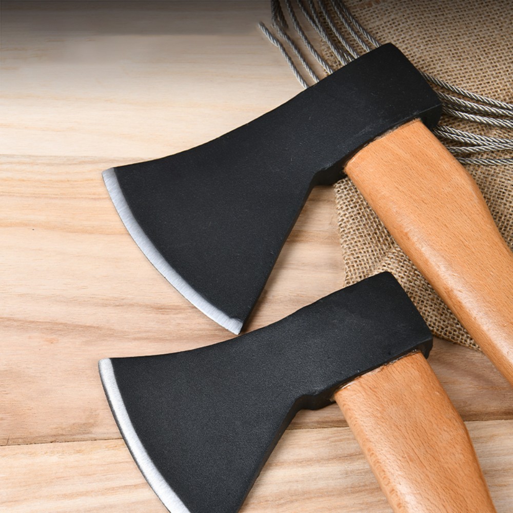 Топор Deli YS EDL5711, 0,6 кг, деревянная рукоятка