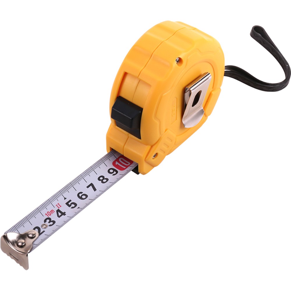 Рулетка Deli YS EDL9010B, 10 м х 25 мм, желтый