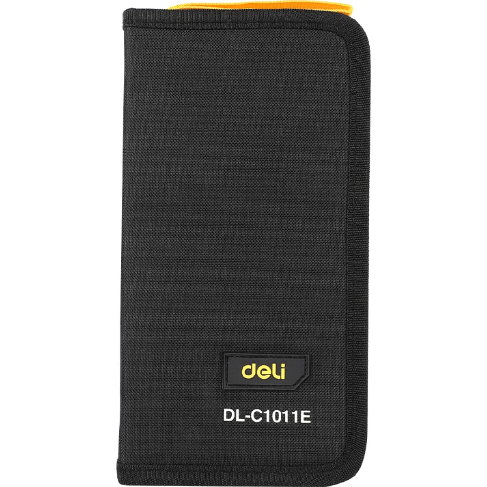 Набор ручного инструмента Deli YS EDL-C1011E, 11 предметов, сумка, черный, желтый