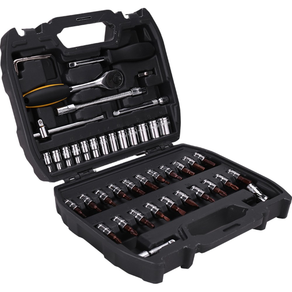 Набор головок торцевых Deli YS EDL1046 1/4