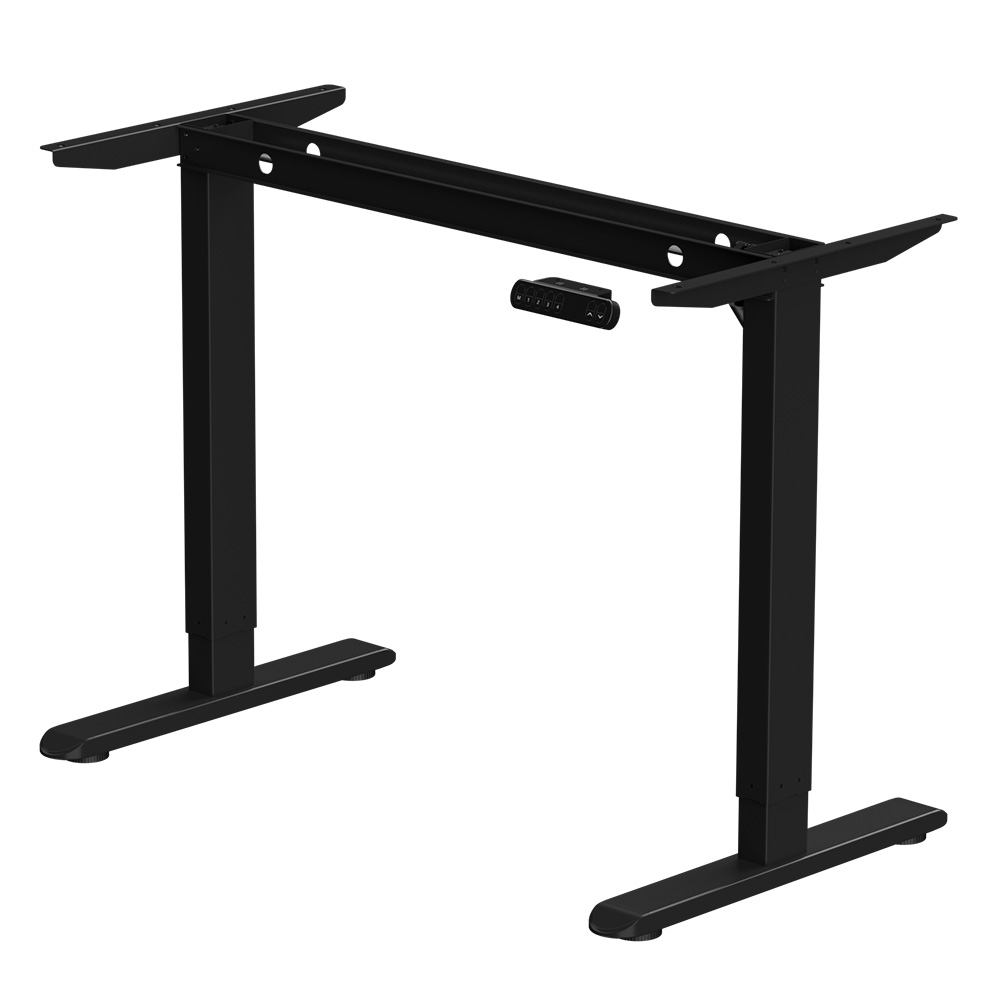 Каркас стола с электроприводом одномоторный AOKE, Well Desk BASIC, черный (AK-LCSM01ST-M60-BK)