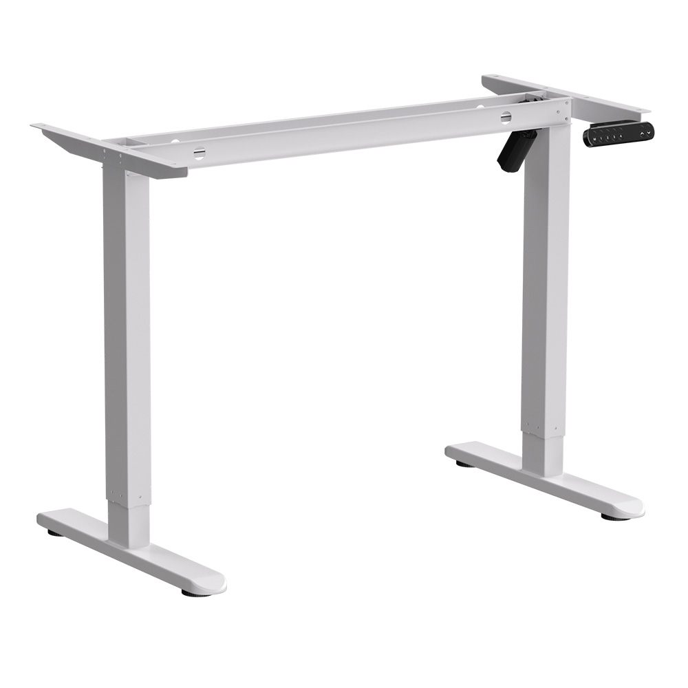 Каркас стола с электроприводом одномоторный AOKE, Well Desk BASIC, белый (AK-LCSM01ST-M60)