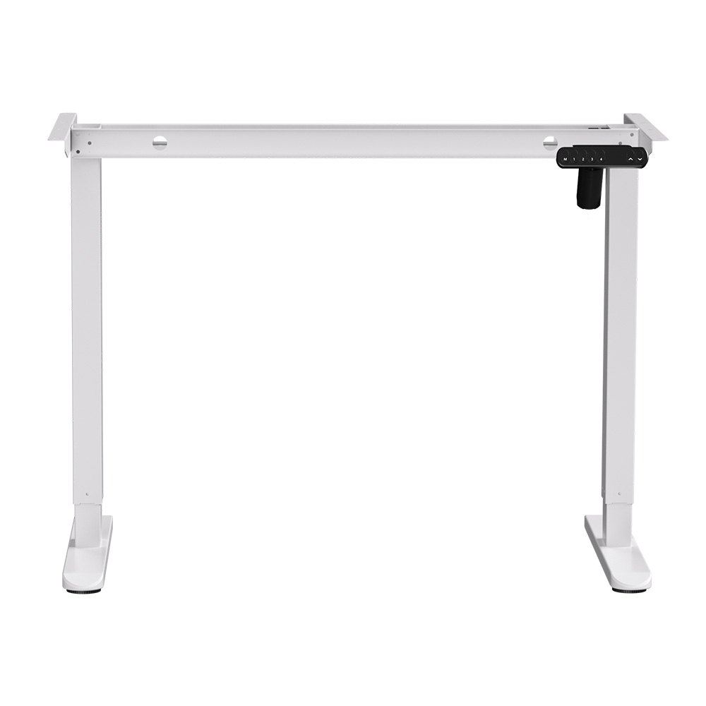 Каркас стола с электроприводом одномоторный AOKE, Well Desk BASIC, белый (AK-LCSM01ST-M60)