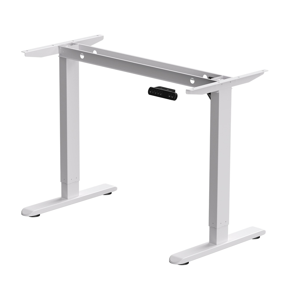 Каркас стола с электроприводом одномоторный AOKE, Well Desk BASIC, белый (AK-LCSM01ST-M60)