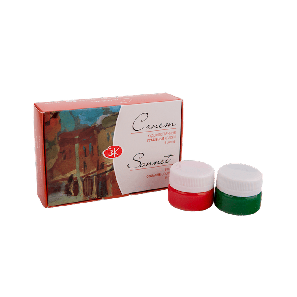 Краски гуашевые 