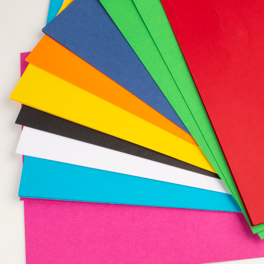 Картон цветной 