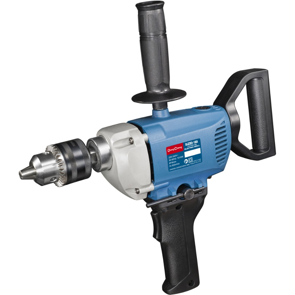 Дрель алмазного сверления DongCheng DJZ03-16A, 1010 Вт, 620 об/мин, 1 скорость