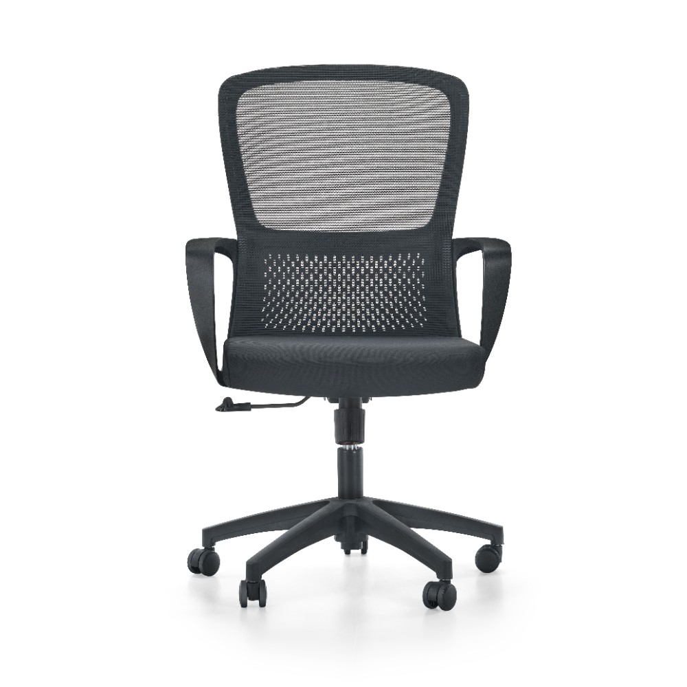 Кресло компьютерное SitZone U-069B, сетка, ткань, пластик, черный